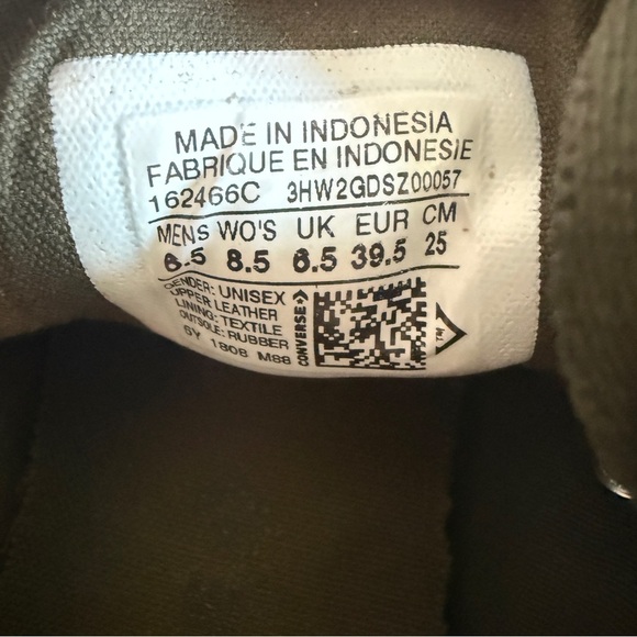 Converse Dark Green Suede Sneakers - Picture 6 of 6